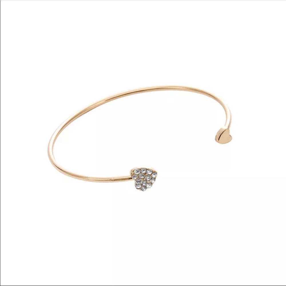 NEW Gold Heart Bracelet - Picture 2 of 2